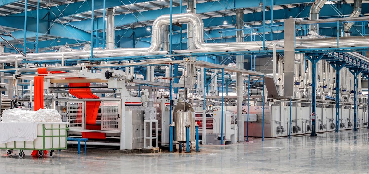 A production line in a Chinese factory scaling from samples to volume